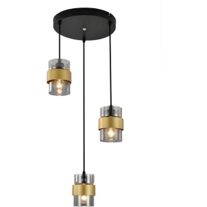 Подвесной светильник Escada Hurricane 1139/3S Black/Gold E14*40W