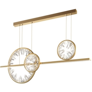 Подвесная люстра светодиодная XD-120B DeLight Collection XD gold