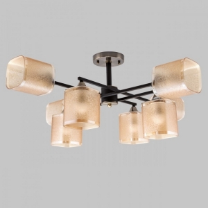 Потолочная люстра на штанге Imex MD.4212-8-S-BK+AB