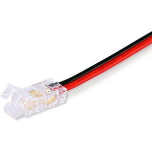 Соединитель гибкий односторонний COB 12/24V для лент 5mm (2 конт.) (10шт) Ambrella Illumination GS7373