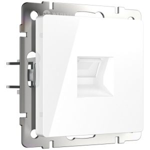 Розетка Ethernet RJ-45 (белая) (a051136) Werkel Встраиваемые механизмы белые W1181001