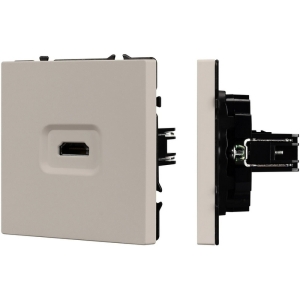 Механизм HDMI розетки SCT-NOBE-MHD1-SFPL-CA (Arlight, Кашемир) 061842