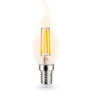 Лампа светодиодная Свеча на ветру CF35 15W 2700K Ambrella Bulbing 351523