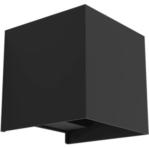Светодиодный настенный светильник Eglo Valmontone 901049 2X1,5W(LED), алюминий, черный, стекло, прозрачный