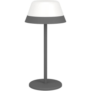900978 Аккум. настольн. лампа диммер сенсор  MEGGIANO, 1,5W(LED), 0,8W(LED), IP54, пластик, серый