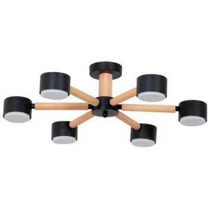 Потолочная люстра на штанге Arte Lamp Tenda A1624PL-6BK
