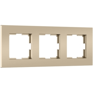 Рамка на 3 поста Slab (шампань софт) Werkel W0032911 (a071625)