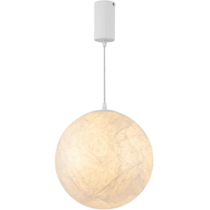 Подвесной светильник SP-SILKA-HANG-R300-7W Warm2700 (WH, 330 deg, 230V) (Arlight, IP20, Натуральный шелк) 061916