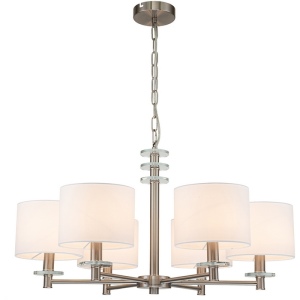 Escada 641/6PL E14*60W Satin nickel