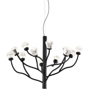 Подвесная люстра светодиодная Delight Collection P0550 P0550-12A black