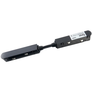 Прямой коннектор для низковольтного шинопровода, черный, Feron LD3003 41973