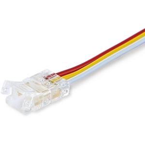Соединитель гибкий двухсторонний COB CCT 12/24V для лент 8mm (3 конт.) (5шт) Ambrella Illumination GS7911