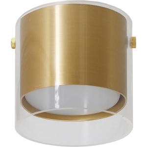 Светильник потолочный Feron HL389 Barrel LUMINA GX53 12W 230V, золото
