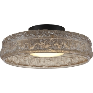 SL6143.422.01 Светильник потолочный ST-Luce черный/шампань LED 1*15W 4000K АНТИК