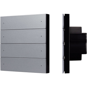 INTELLIGENT ARLIGHT Кнопочная панель SMART DALI-301-22-8K-D2-IN Grey (BUS, Frameless) (IARL, IP20 Пластик) 059053