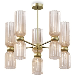 Потолочная люстра на штанге Maytoni Antic MOD302PL-10CG