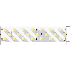 Светодиодная лента IP33 Lumker LK2H252 LK2H252-24-WW-33