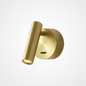 Настенный светильник LED с выключателем RUN Brass ImperiumLoft Run01 (227224-23)