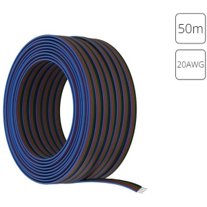 Провод 4-жильный для светодиодной ленты RGB 50м, 20AWG Arte Lamp Strip-Accessories A20-4W