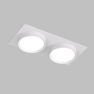 Потолочный светильник светодиодный для натяжных потолков Denkirs Flat DK2092-WH