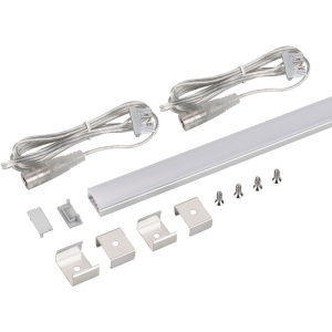 Набор для светодиодной подсветки ARL-KIT-SLIM-FC 24V Day4000 (14 W/m, IP20, 2m) (Arlight, Алюминий+пластик) 053437