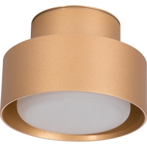 Светильник потолочный Feron HL367 Barrel AURA 12W, 230V, GX53, золото IP44