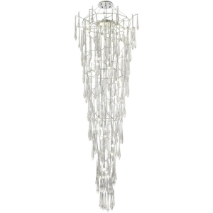 Потолочная люстра ST Luce Teardrops SL1660.103.25 Хром/Хром, Прозрачный G9 25*5W 4000K