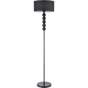 Торшер Lumion Tapioka 8078/1F черный, металл/текстиль E27 1*60W 220V