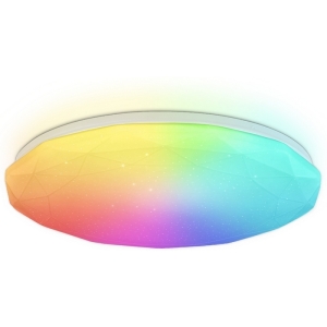 Потолочный светильник RGB светодиодный с пультом (ночной режим, таймер) Ambrella ORBITAL FZ418