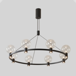 CRYSTAL LUXЛюстра DUET SP56W LED BLACK