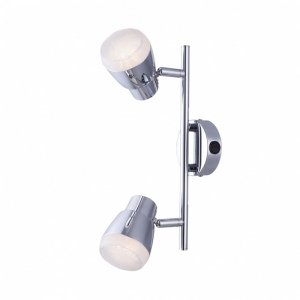 Спот с выключателем светодиодный на штанге Arte Lamp Cuffia A5621AP-2CC