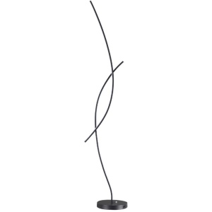 Торшер Lumion Nyx 5693/24FL LEDIO черный LED 24W 4600Лм 3000-6000K с пультом ДУ 220V