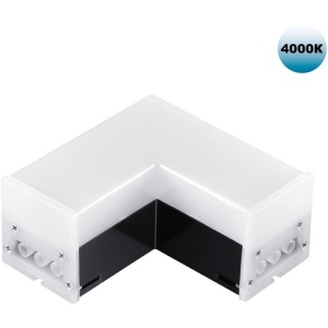 Светильник-соединитель "L"- образный с двумя сетевымм входами Novotech Bits IP20 LED 8W 4000K 220V 720Лм черный