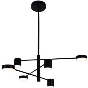 Потолочная люстра на штанге диммируемая с пультом Kink Light Мекли 07650-6D,19(3000K)