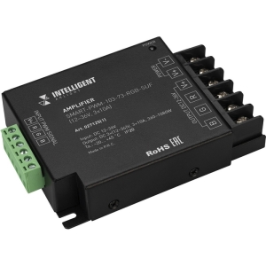 INTELLIGENT ARLIGHT Усилитель SMART-PWM-103-73-RGB-SUF Black (12-36V, 3x10A) (IARL, IP20 Металл, 5 лет) 027125(1)
