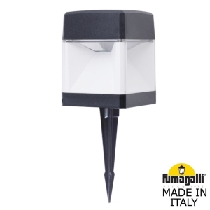Грунтовый светильник IP55 Fumagalli Elisa Wall DS2.561.000.AXD1L форма куба