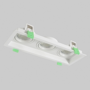 Светильник встраиваемый Crystal Lux CLT 068C3 WH