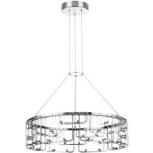 Подвесной светильник Odeon Light Zaha 7059/44L нерж/сталь хром IP20 LED 44W 3960Лм 3000K 220V
