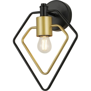 Бра Escada Interval 1164/1A 1x40Вт E27, металл, черный/золото