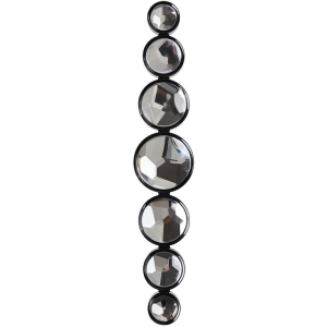 Настенный светильник черный/хрусталь/металл Odeon Light Spilla 7174/15WL IP20 LED 15W 3000K 220-240V