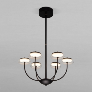Потолочная люстра на штанге Eurosvet Fungo 50388 LED черный