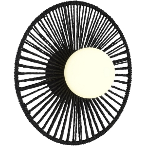 Настенный светильник Evoluce Loom SLE6022-401-01 черный/черный, белый G9 LED 1*5W