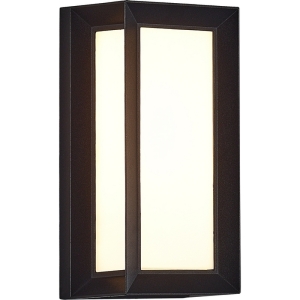 Настенный светильник IP65 уличный ST Luce Combo SL9533.401.01 черный/белый LED 1*15W