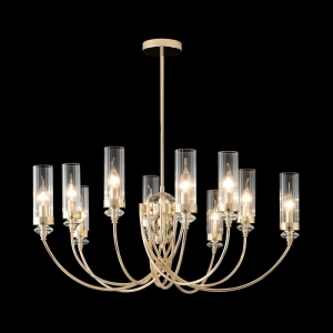 Потолочная люстра на штанге Crystal Lux SECRET SP10 GOLD