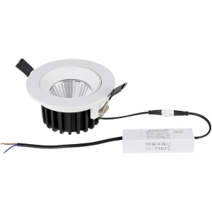 Светильник встраиваемый поворотный 10W 38G белый Lightstar Soffi IP65 212446IP65