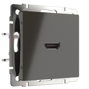 Розетка HDMI (серо-коричневый) WL07-60-11 (a039271)