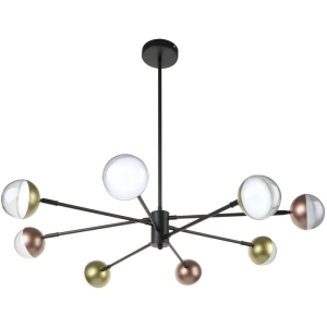 Потолочная люстра на штанге Escada Diverse 10271/8 LED Gold/Copper