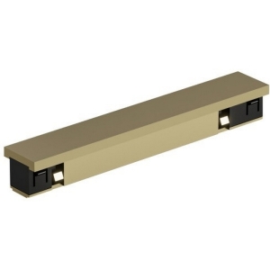 Коннектор прямой для трека Denkirs Shine Base TR5722-SB 48V сатинированная латунь
