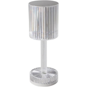 75817 Аккум. настольная лампа LUCIGNANO, H235, 0,6W(LED), IP20, пластик, прозрачный