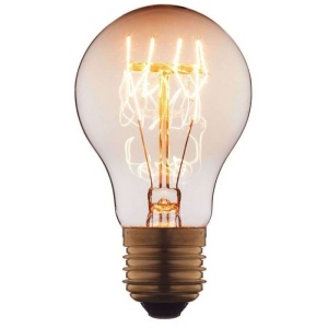 Ретро лампочка накаливания Эдисона груша E27 60W 2400-2800K 7560-T